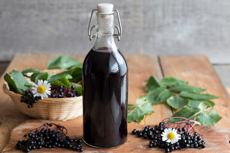 7 Benefits of Elderberry Syrup On The Table